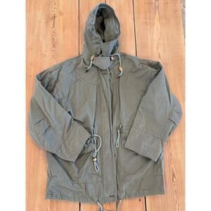 Jeans by Express Green Chore Utility Jacket Flannel Lined Small